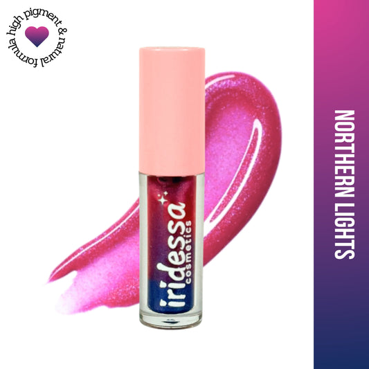 Northern Lights – pH Color-Changing Lip Oil| Hydrating, Long-Lasting, Custom Pink Tint